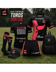 Pack de equipación básica de entrenamiento y de juego de rugby