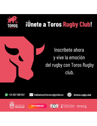 Inscripción Toros Rugby Club